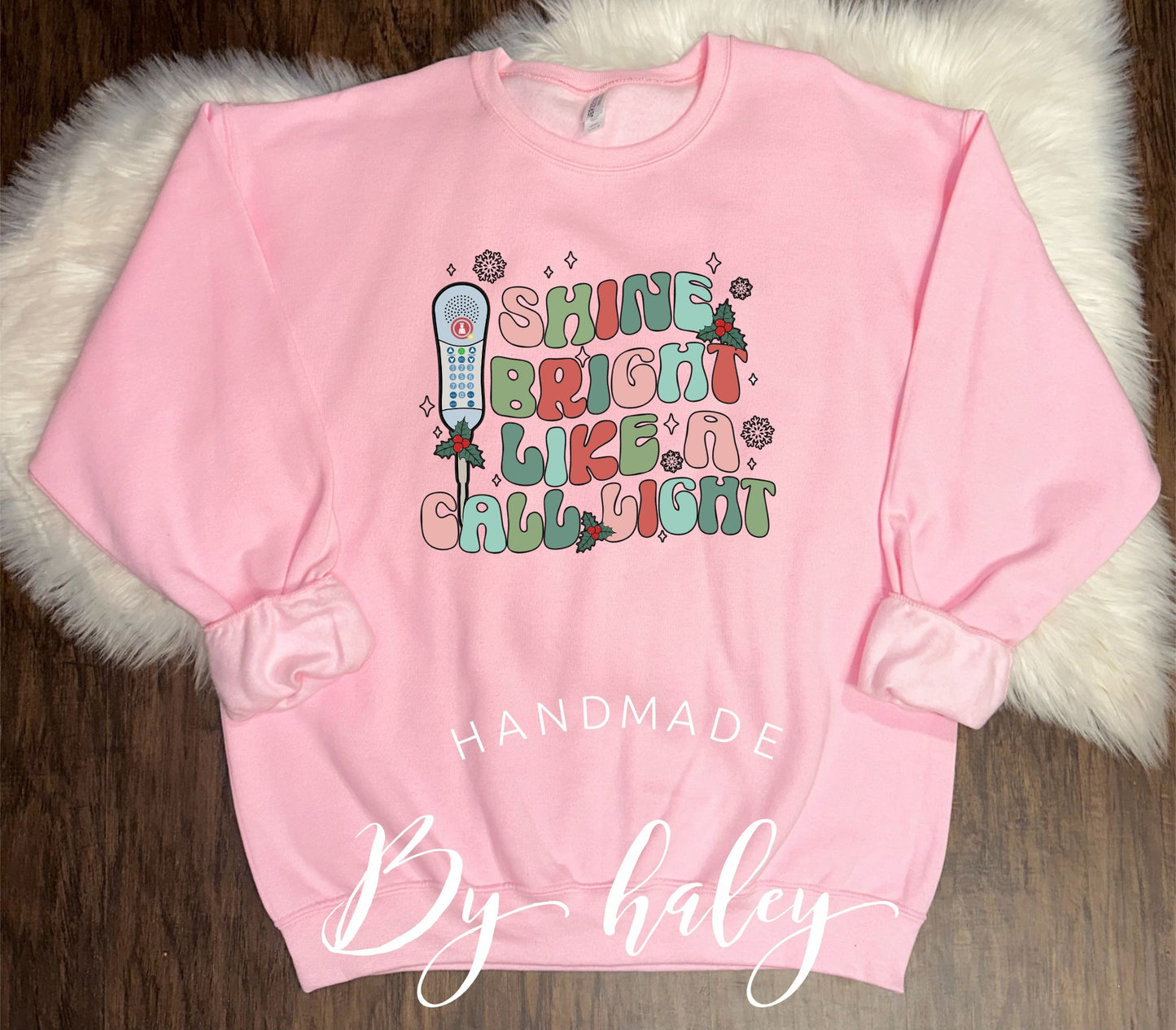 Shine Bright Call Light Crewneck