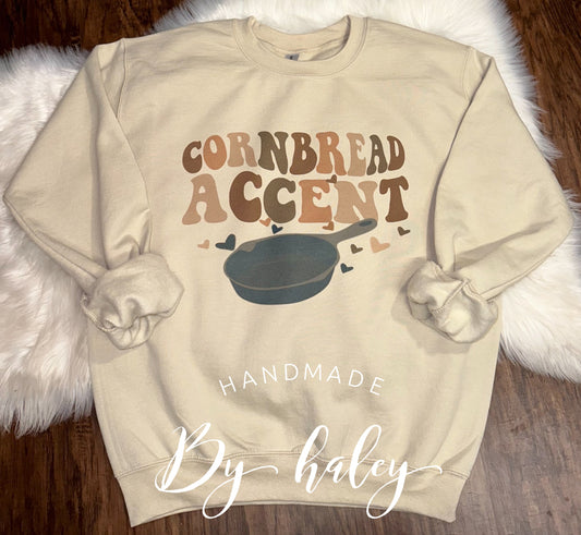 Cornbread Accent Crewneck