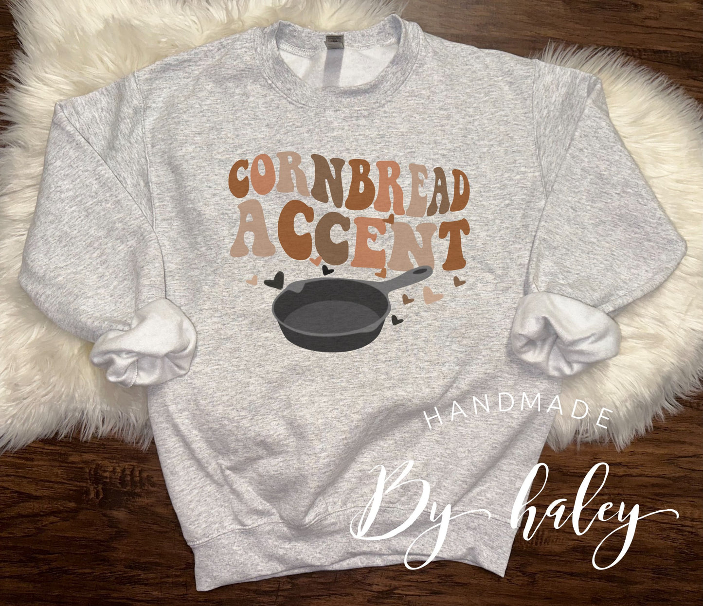 Cornbread Accent Crewneck