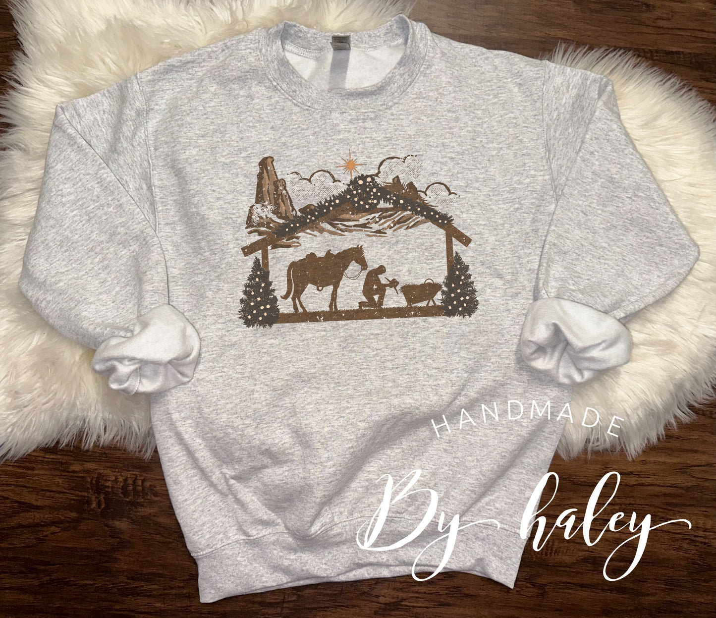 Cowboy Manger Crewneck