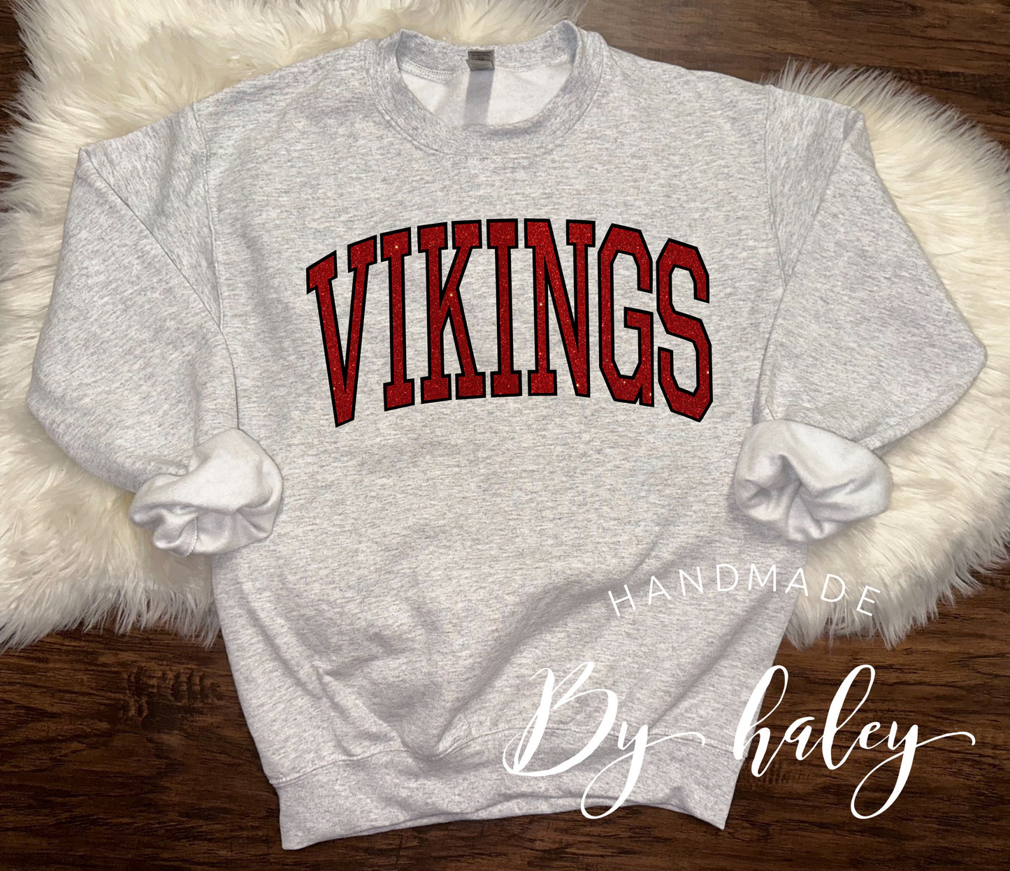 Glitter Vikings Crewneck