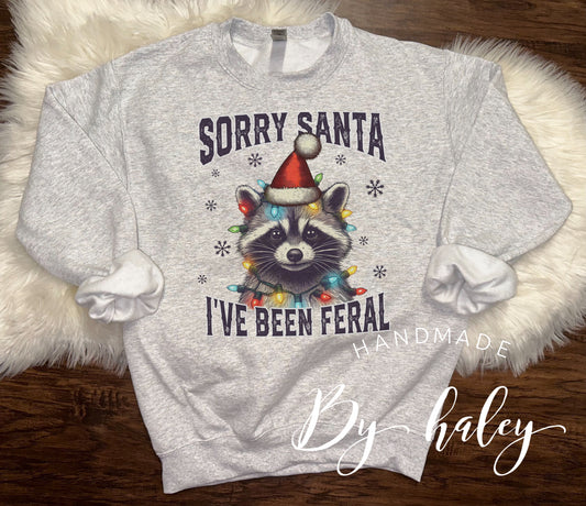 Feral Christmas Crewneck