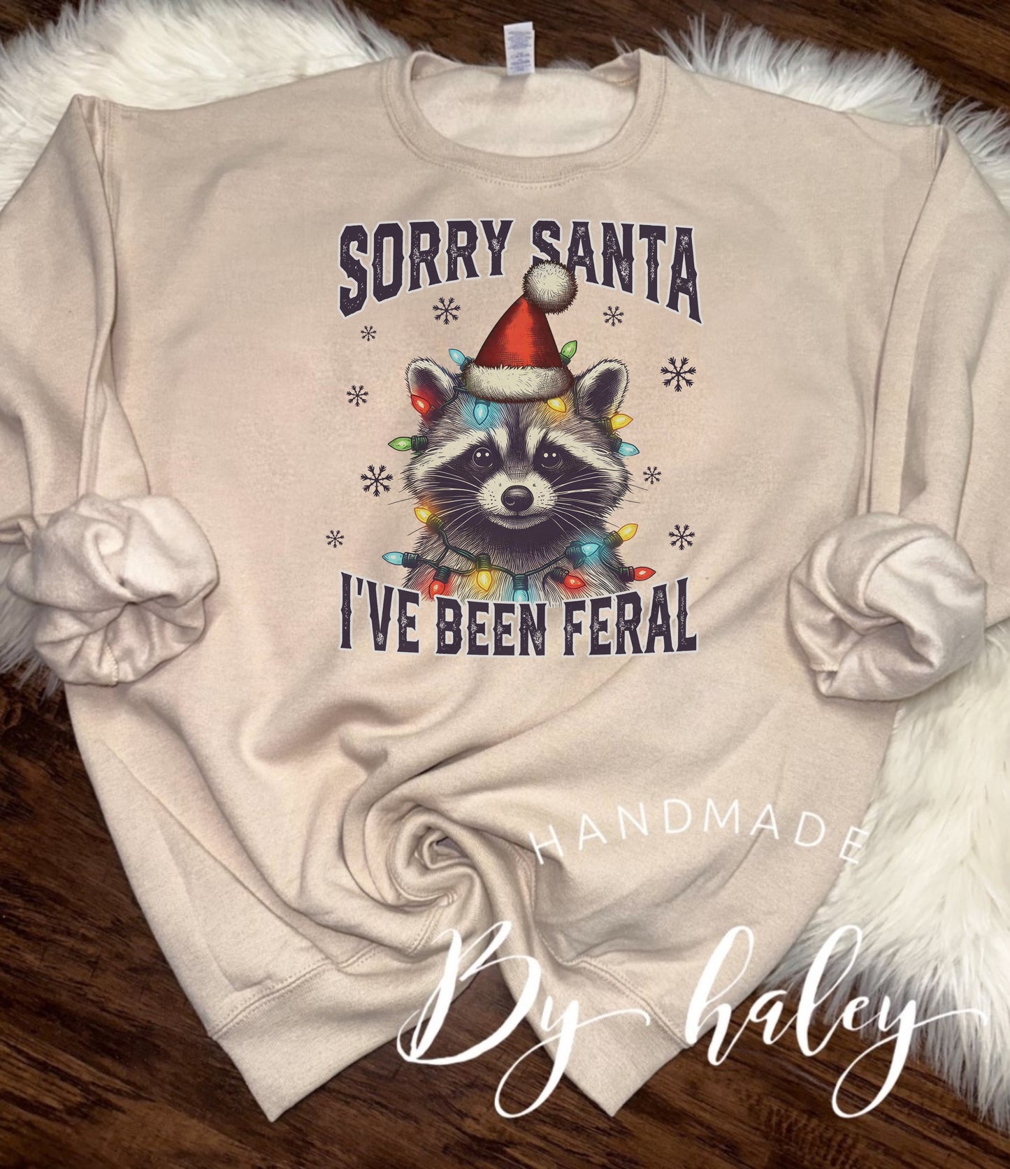 Feral Christmas Crewneck