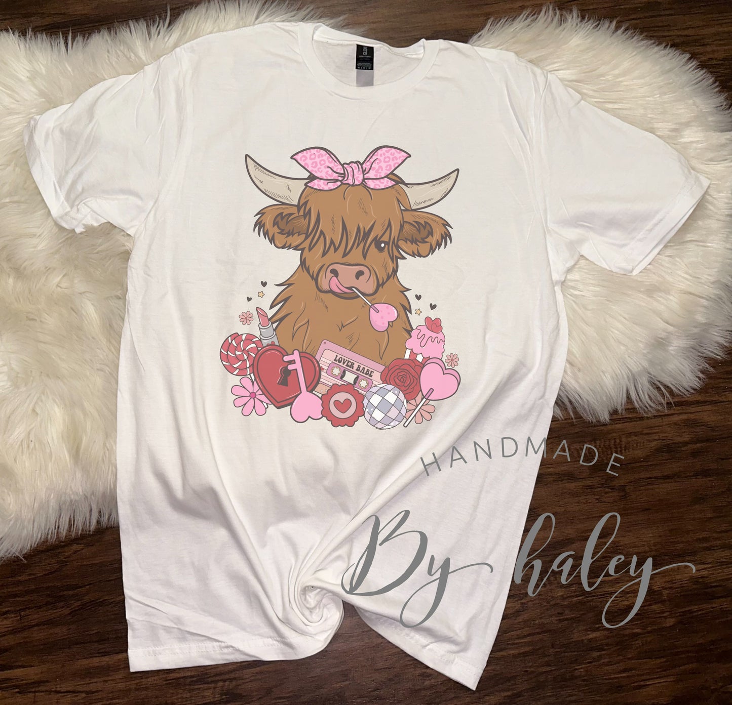 Valentine Cow T-Shirt