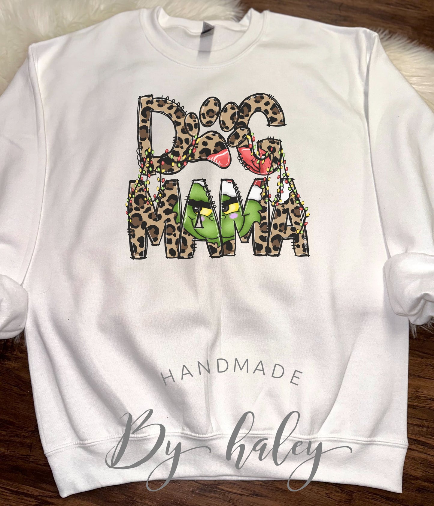 Dog Mama Christmas Crewneck