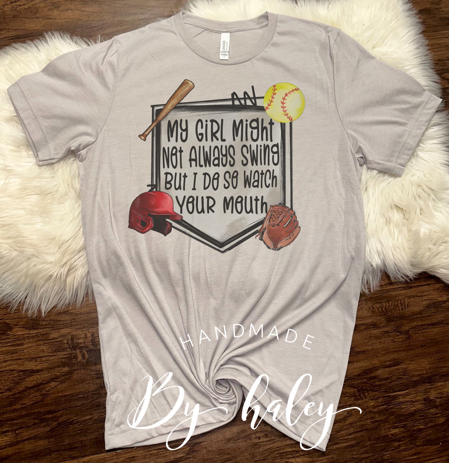 My Girl Softball T-Shirt