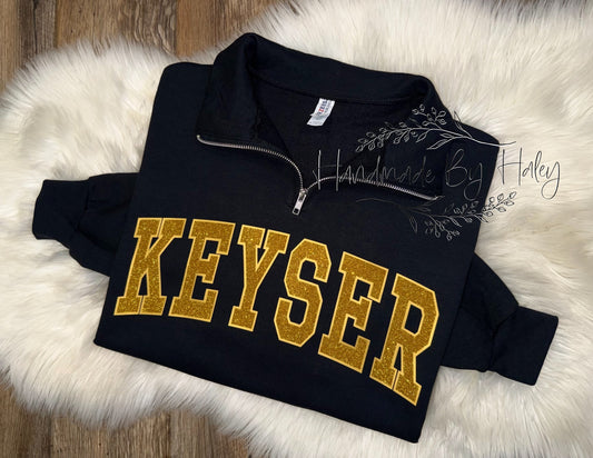 Glitter Keyser Quarter Zip