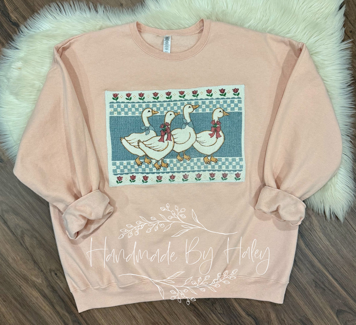 2XL Woven Goose Crewneck