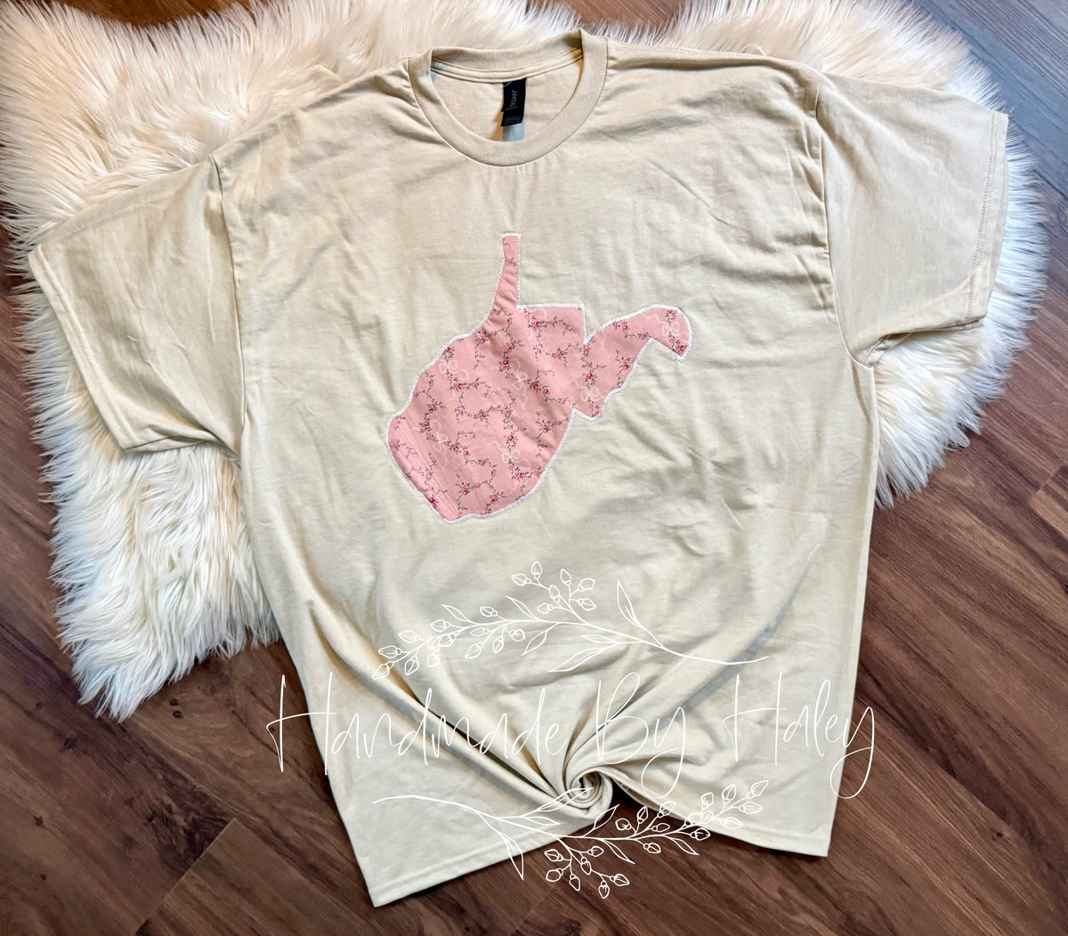 XL Quilted West Virginia T-Shirt
