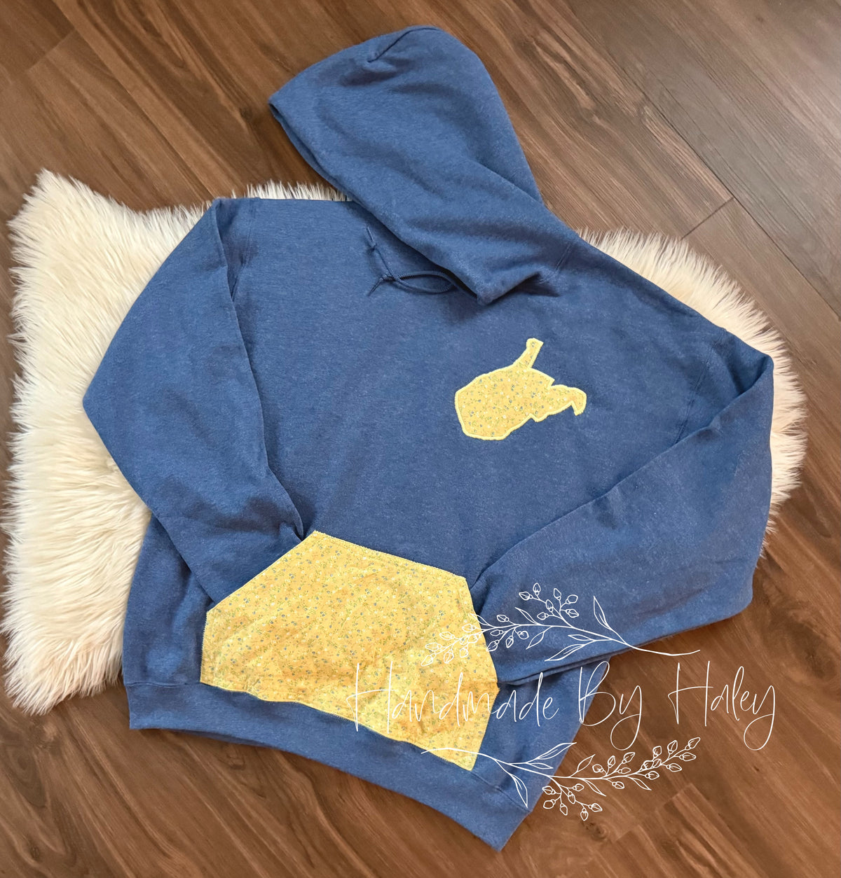 Large West Virginia Hoodie