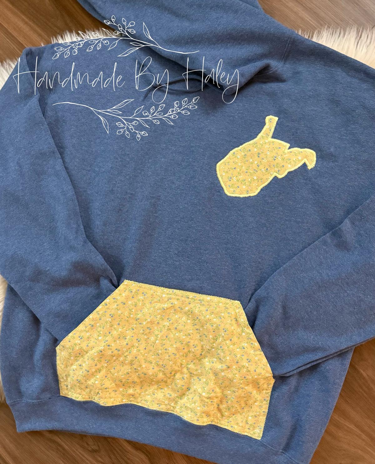 Large West Virginia Hoodie