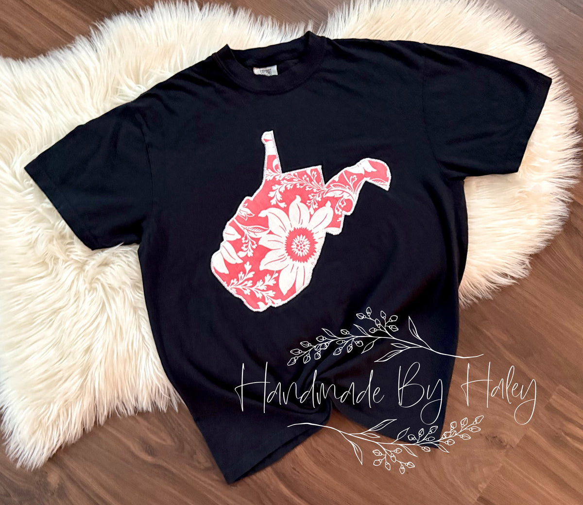 Medium Floral West Virginia T-Shirt