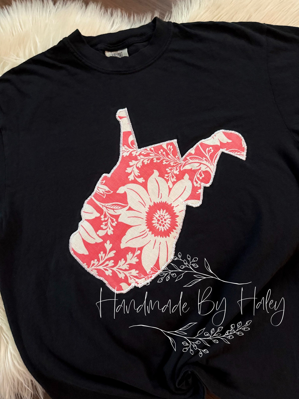 Medium Floral West Virginia T-Shirt