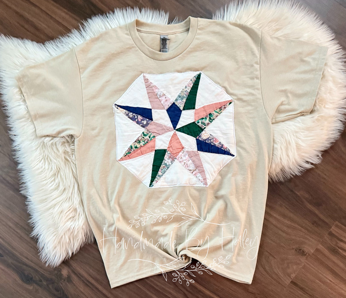 Large Quilt Star T-Shirt