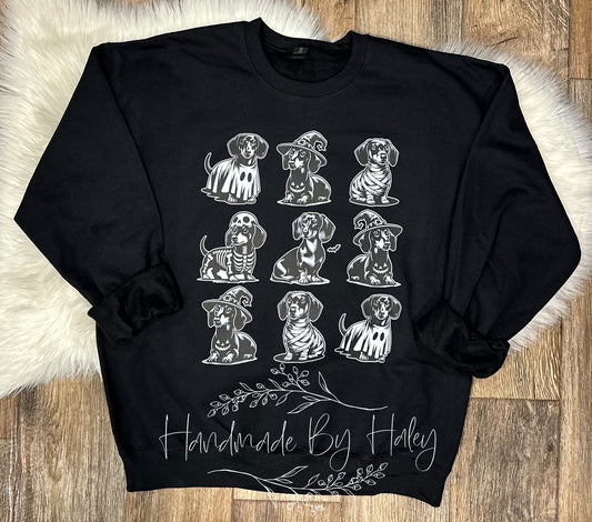 Halloween Dachshund Crewneck