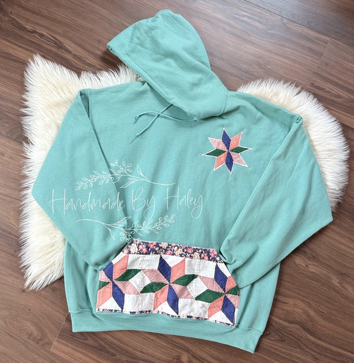 XL Quilted Hoodie