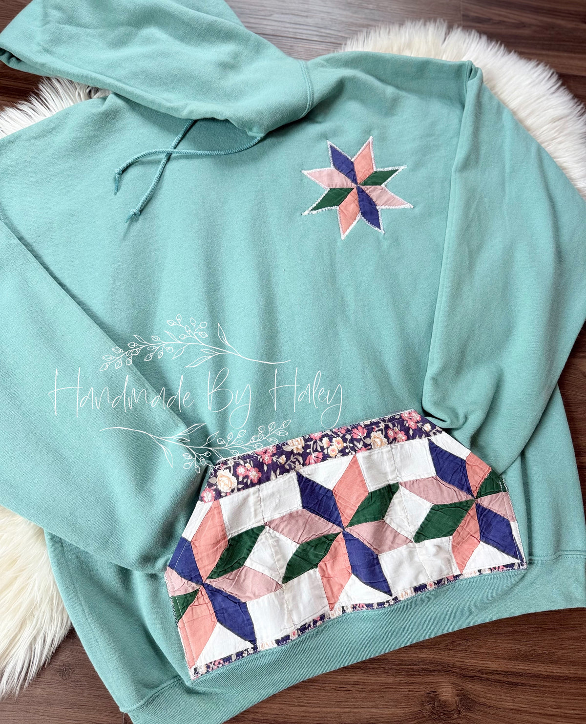 XL Quilted Hoodie