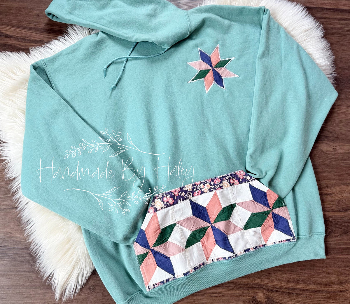 XL Quilted Hoodie