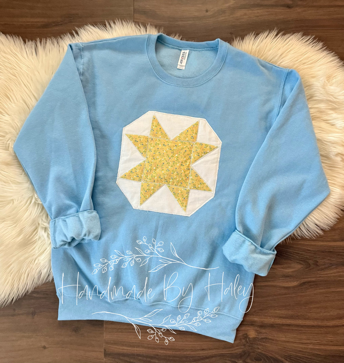 Small Quilt Block Crewneck