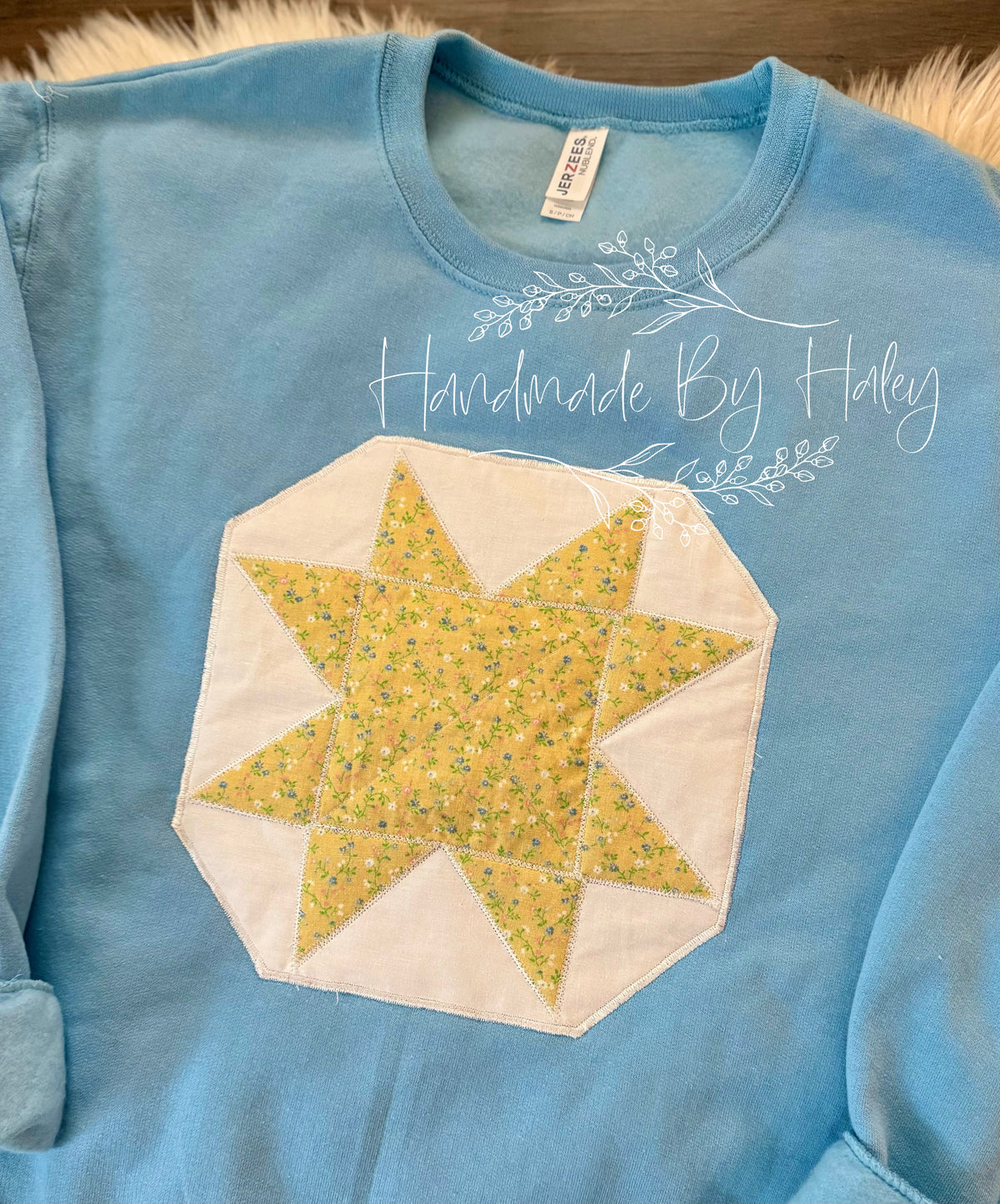 Small Quilt Block Crewneck