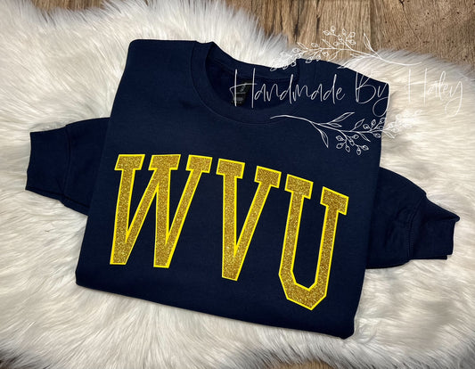 Glitter WV Crewneck