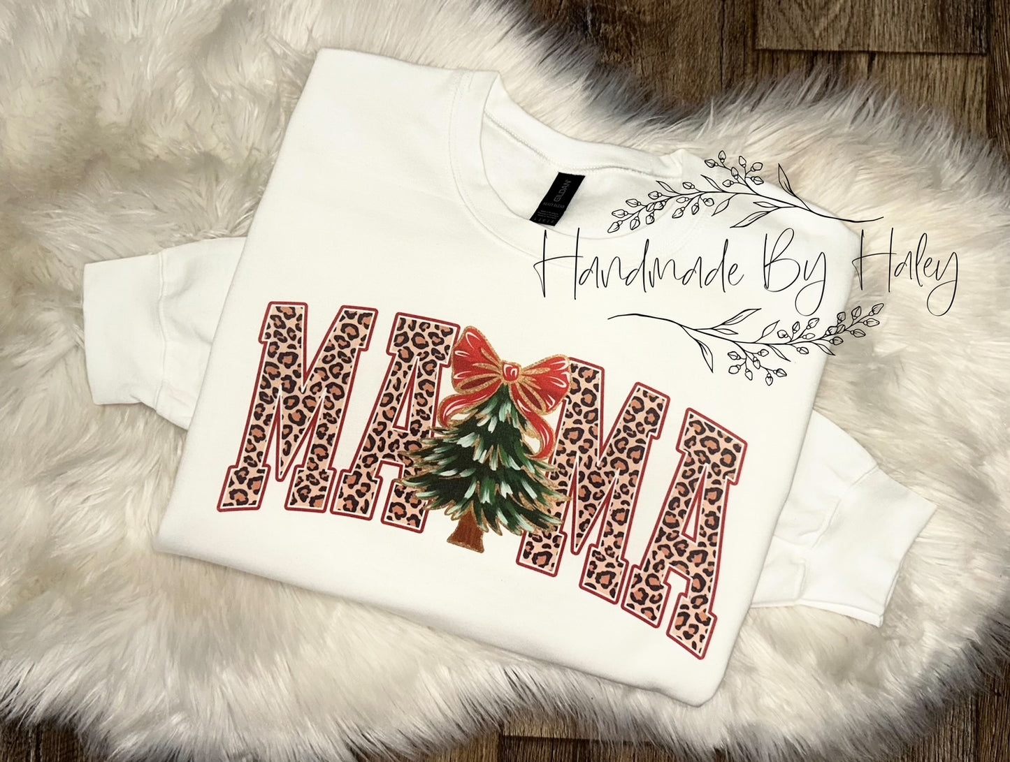 Mama Christmas Tree Crewneck