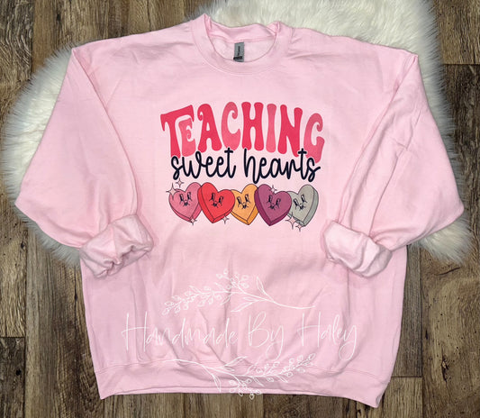 Teaching Sweet Hearts Crewneck