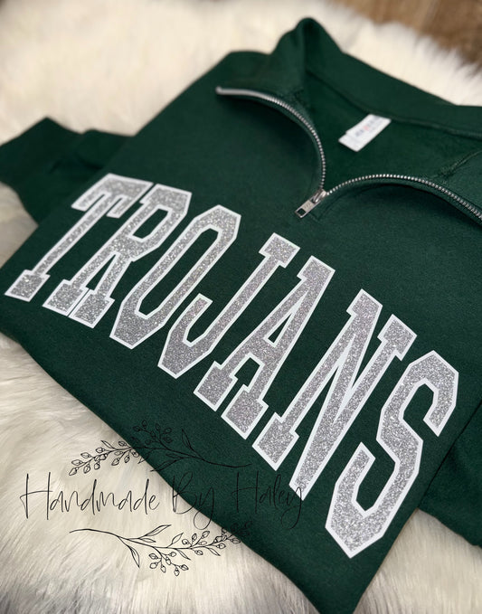CUSTOM Mascot Quarter Zip