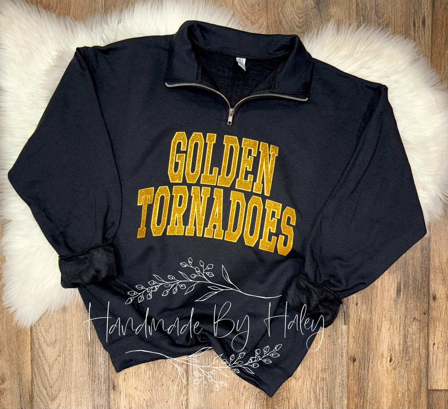 CUSTOM Mascot Quarter Zip