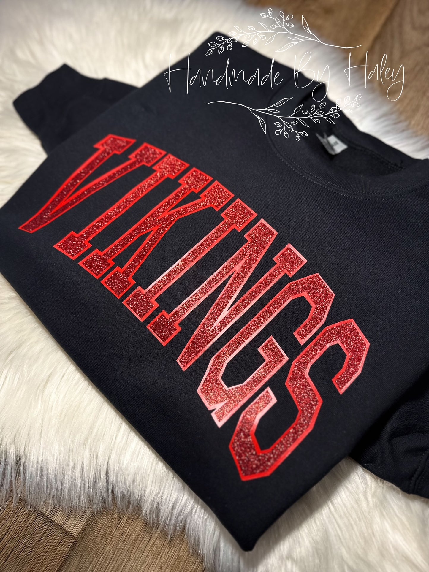 Glitter Vikings Crewneck