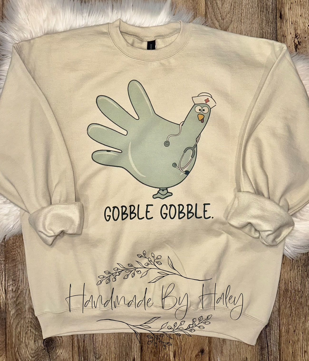 Turkey Glove Crewneck