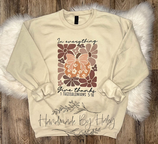 Give Thanks Crewneck