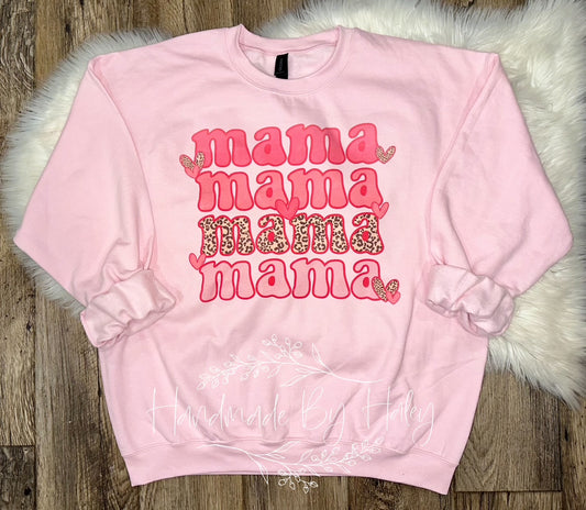 Valentine Mama Crewneck