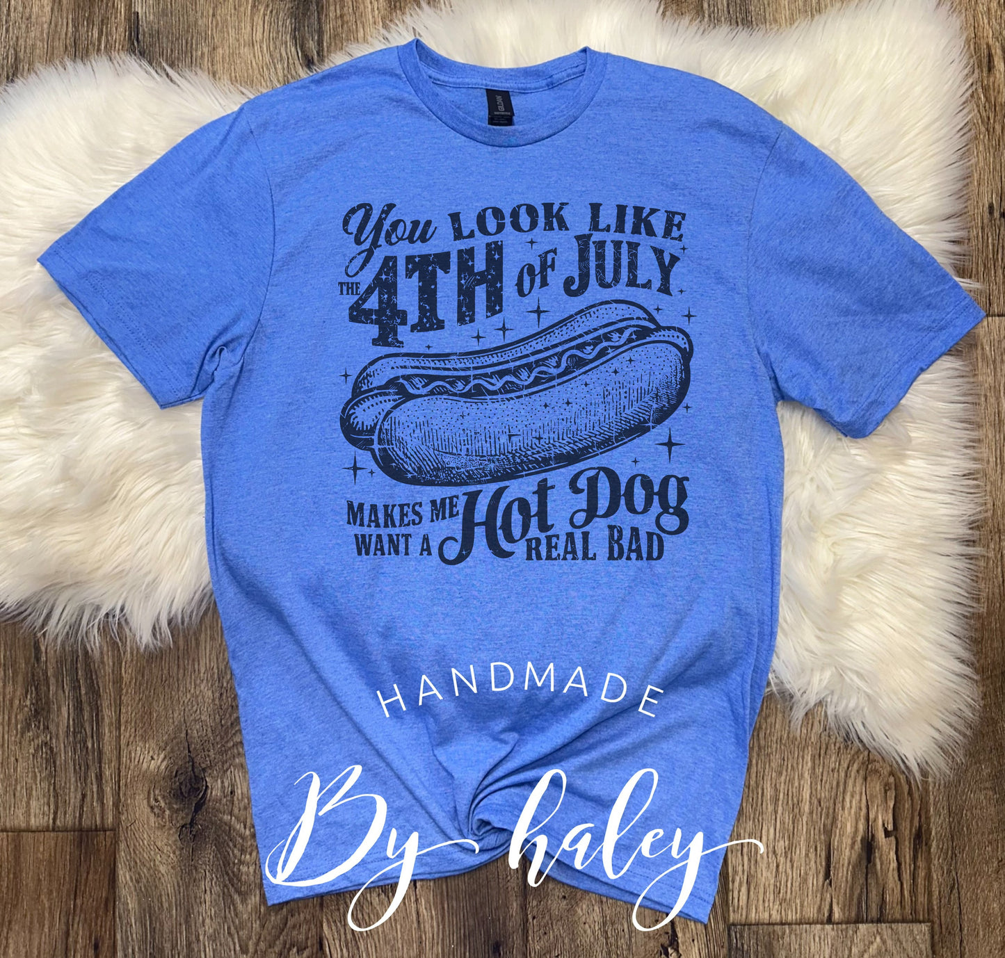 Patriotic Hot Dog T-Shirt