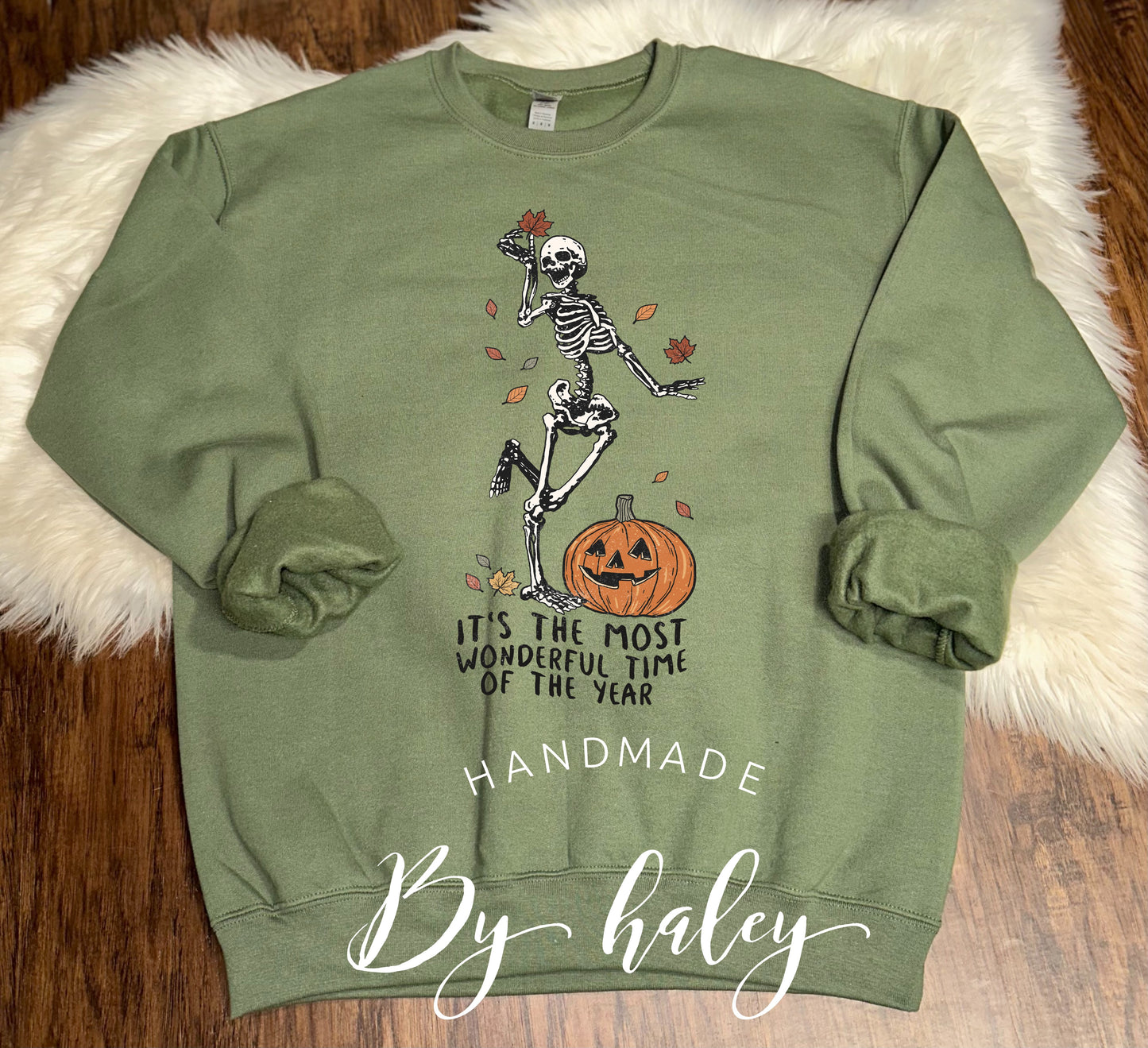 Skeleton Fall Crewneck