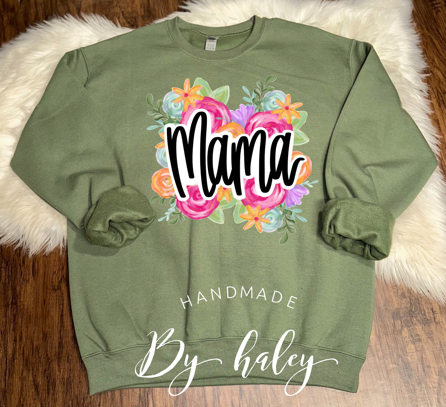 Floral Mama Crewneck