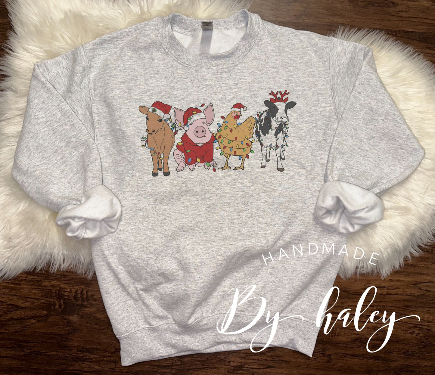 Christmas Farm Crewneck