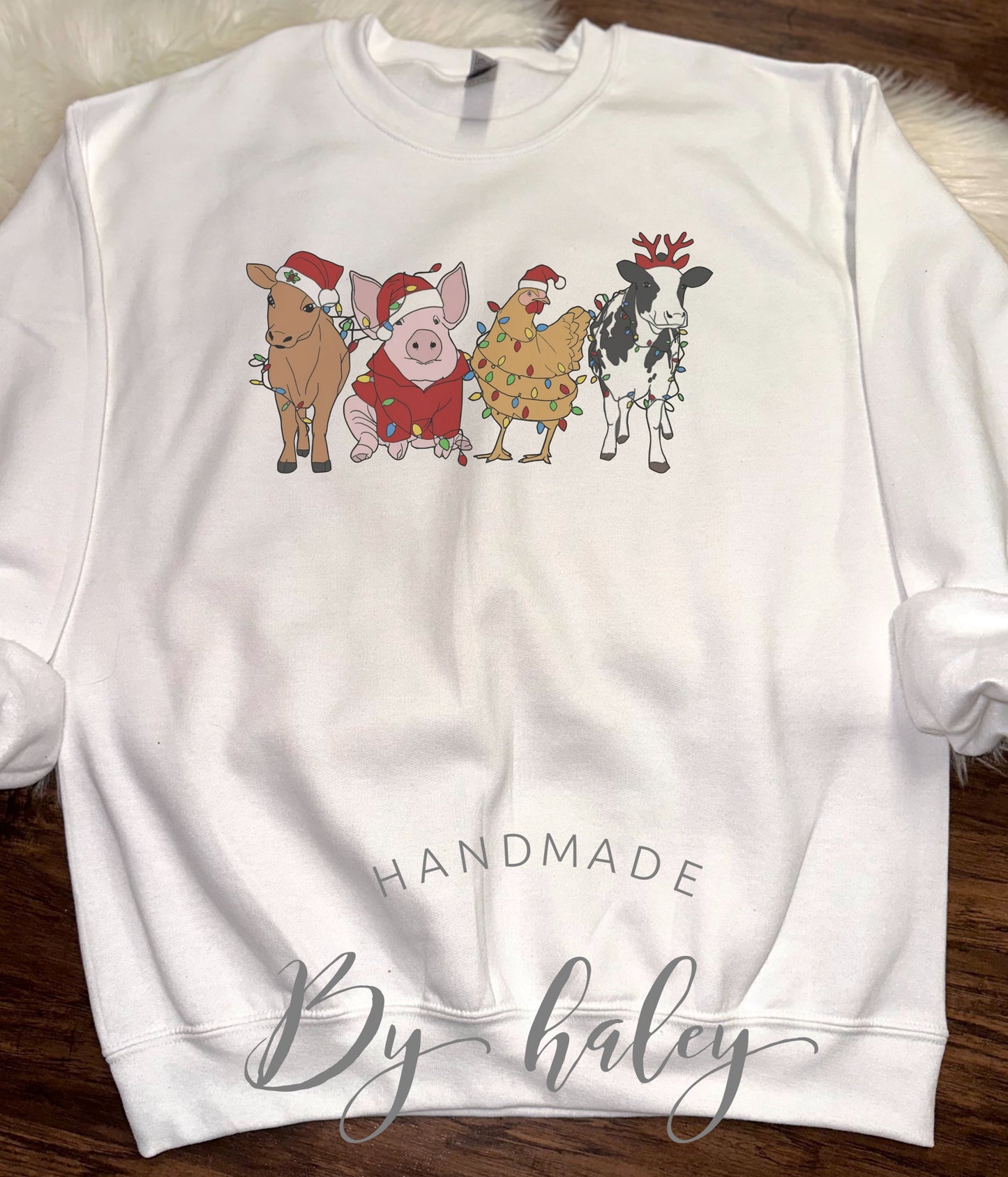 Christmas Farm Crewneck