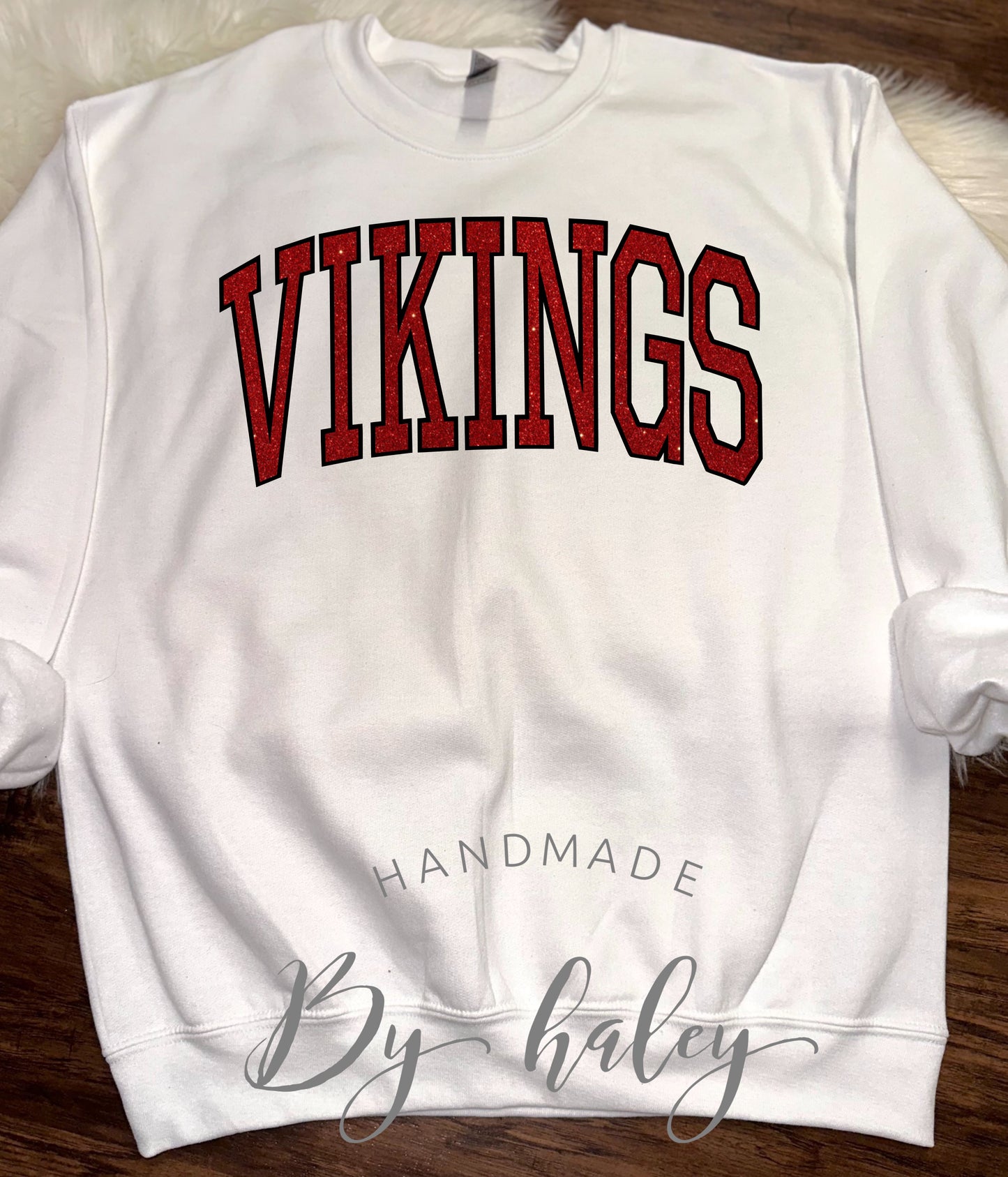 Glitter Vikings Crewneck