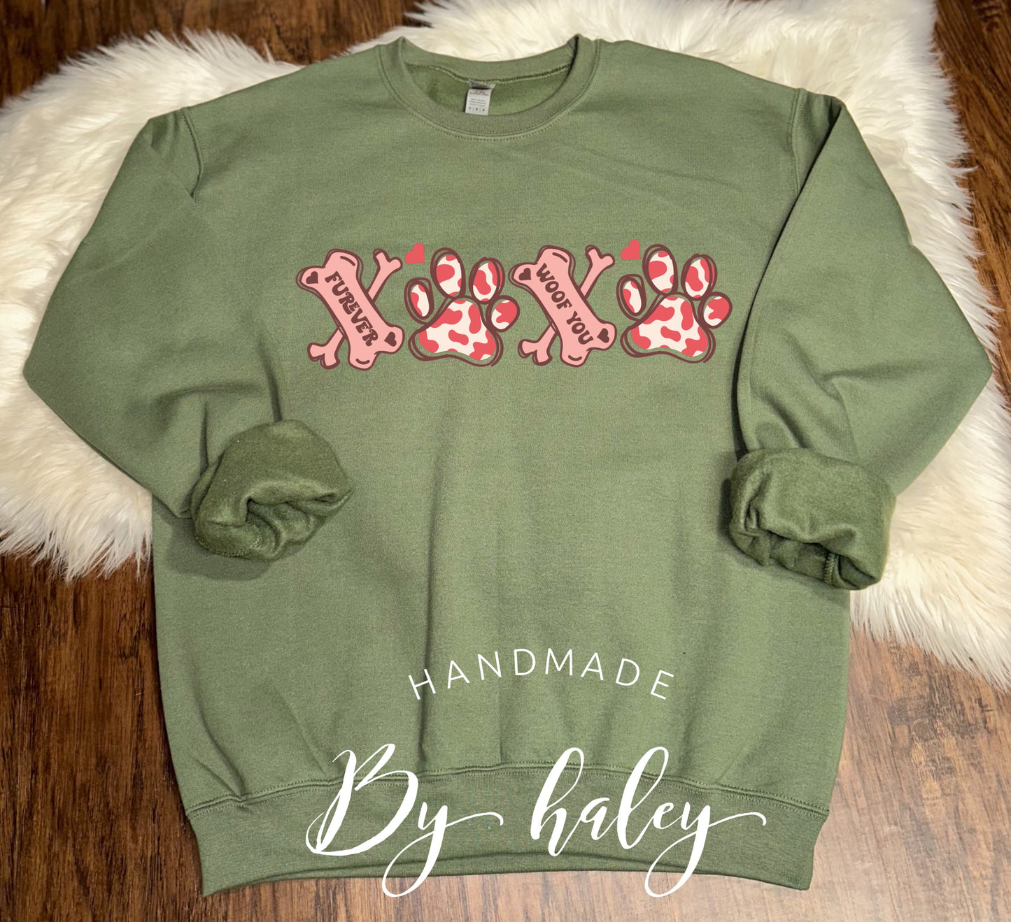 XOXO Dog Crewneck