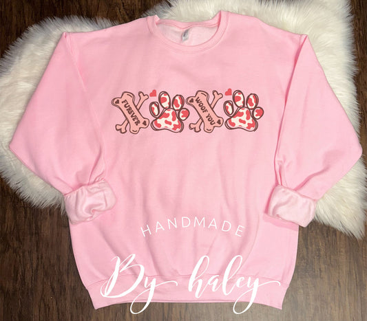 XOXO Dog Crewneck