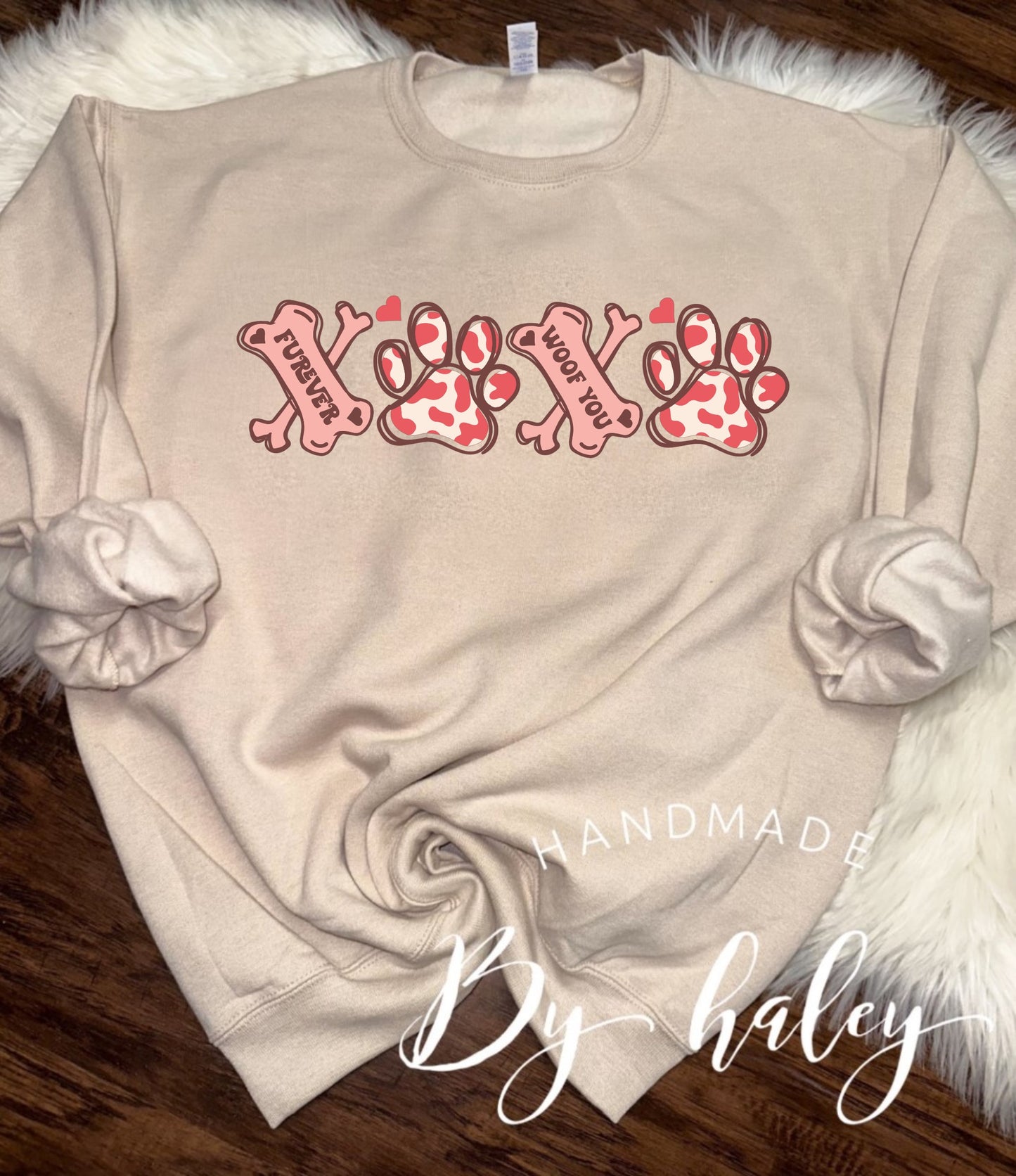 XOXO Dog Crewneck