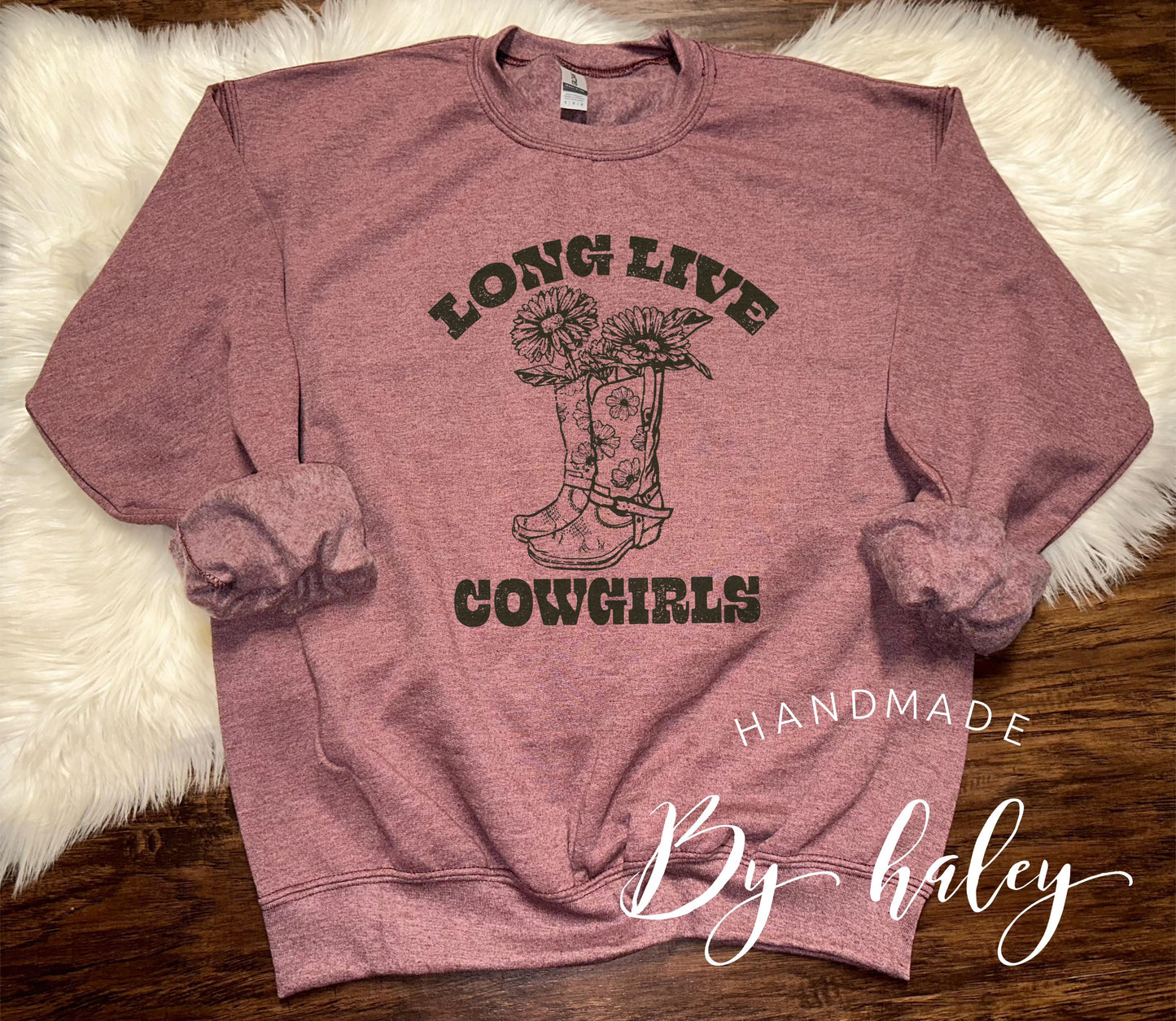 Long Live Cowgirls Crewneck