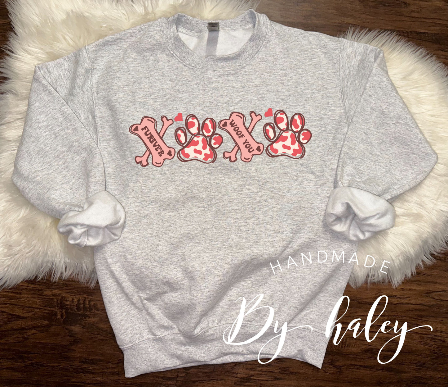 XOXO Dog Crewneck