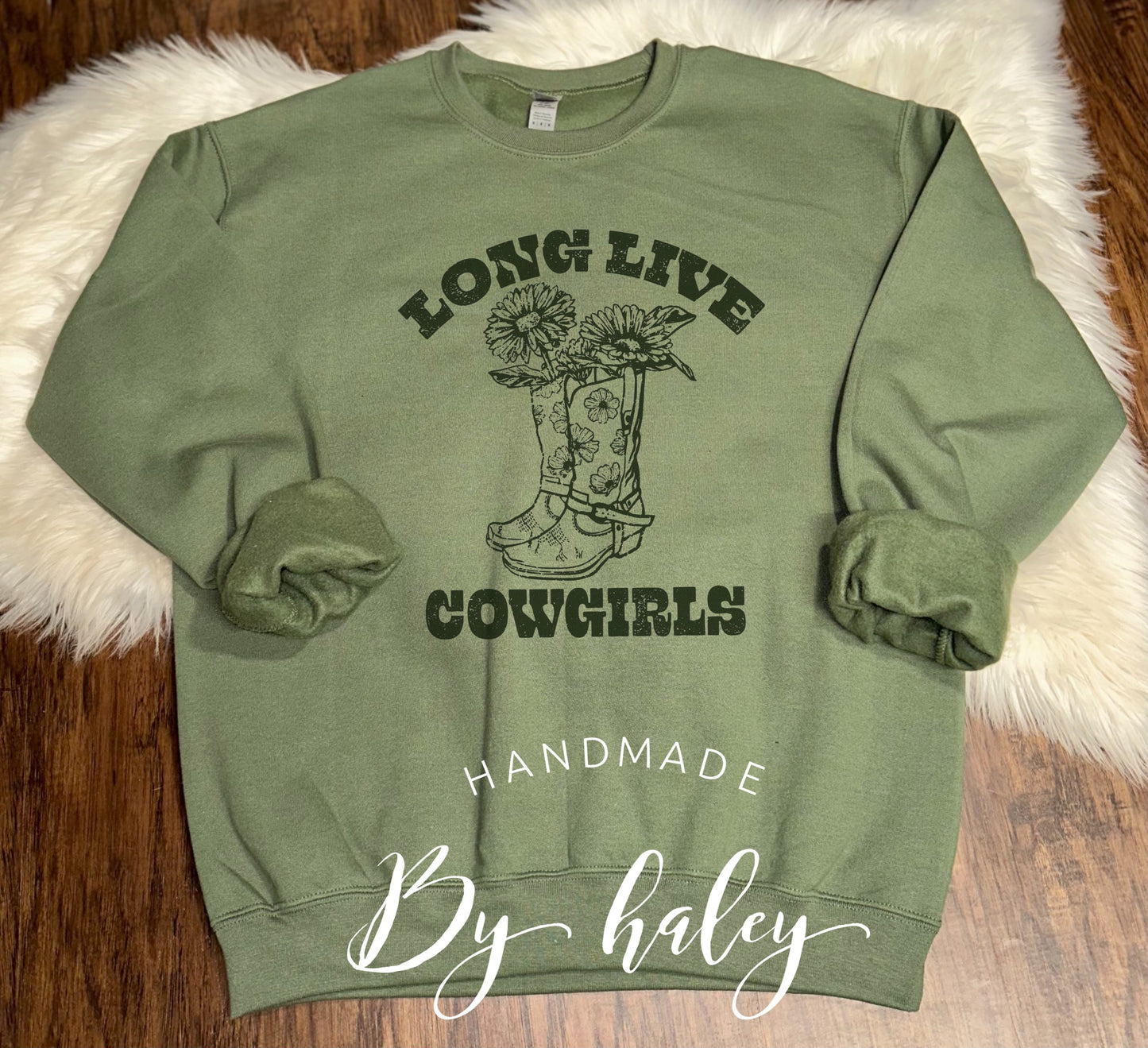 Long Live Cowgirls Crewneck