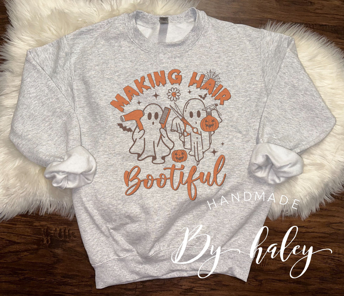 Making Hair Bootiful Hair Dresser Crewneck