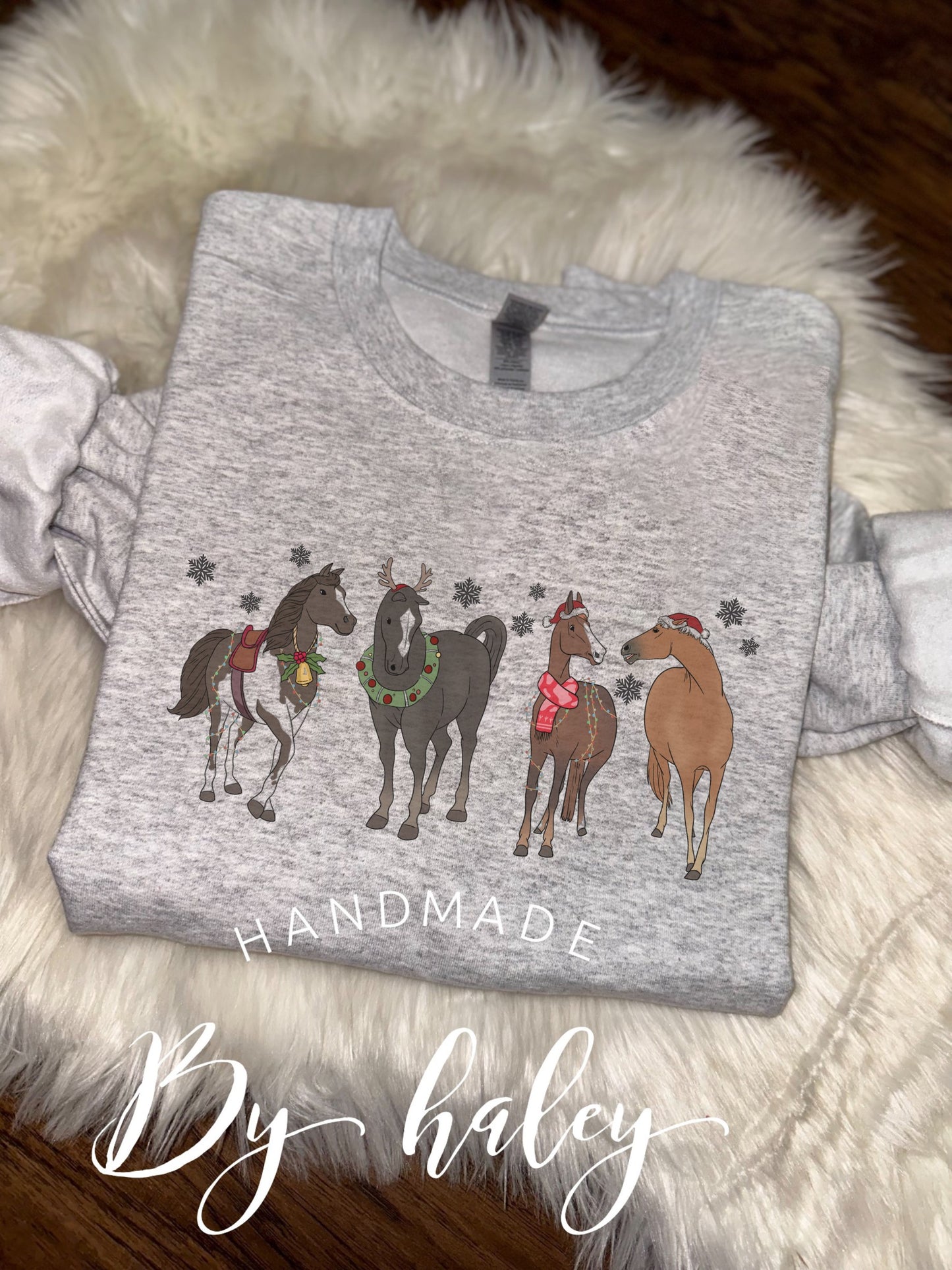 Horse Christmas Crewneck