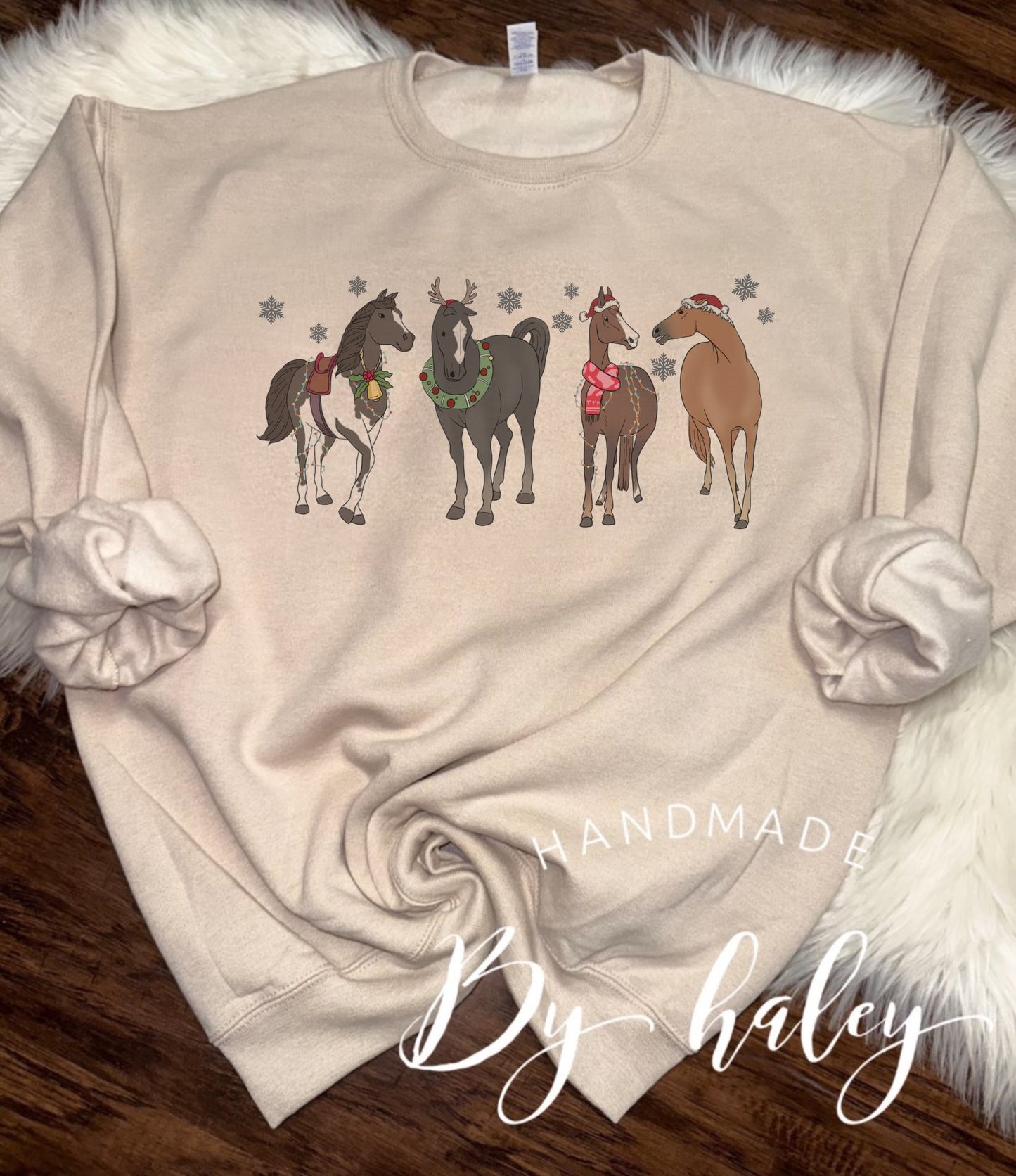 Horse Christmas Crewneck