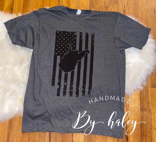WV American Flag T-Shirt