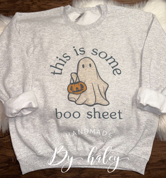 This is Boo Sheet Crewneck